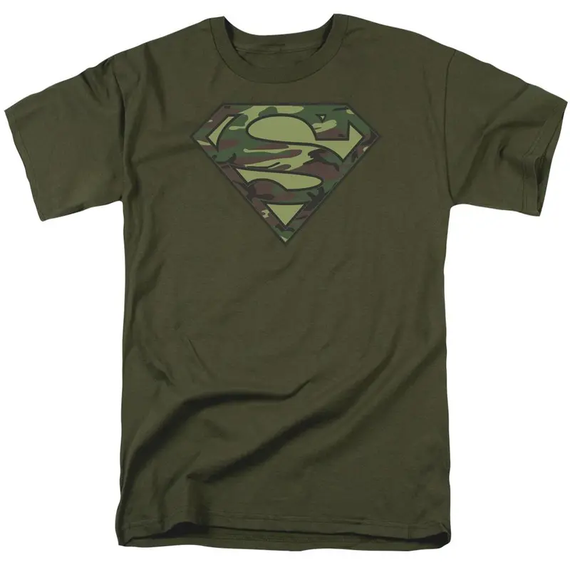 Superman Camo Logo T-Shirt 1