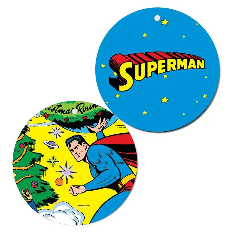 Superman Christmas Around The Globe Ornament 1