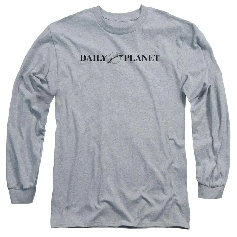 Superman Daily Planet Logo Long-Sleeve T-Shirt 1