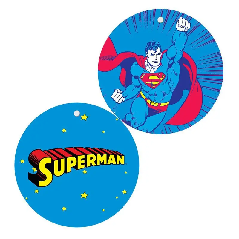 Superman Flying Blue Ornament 1