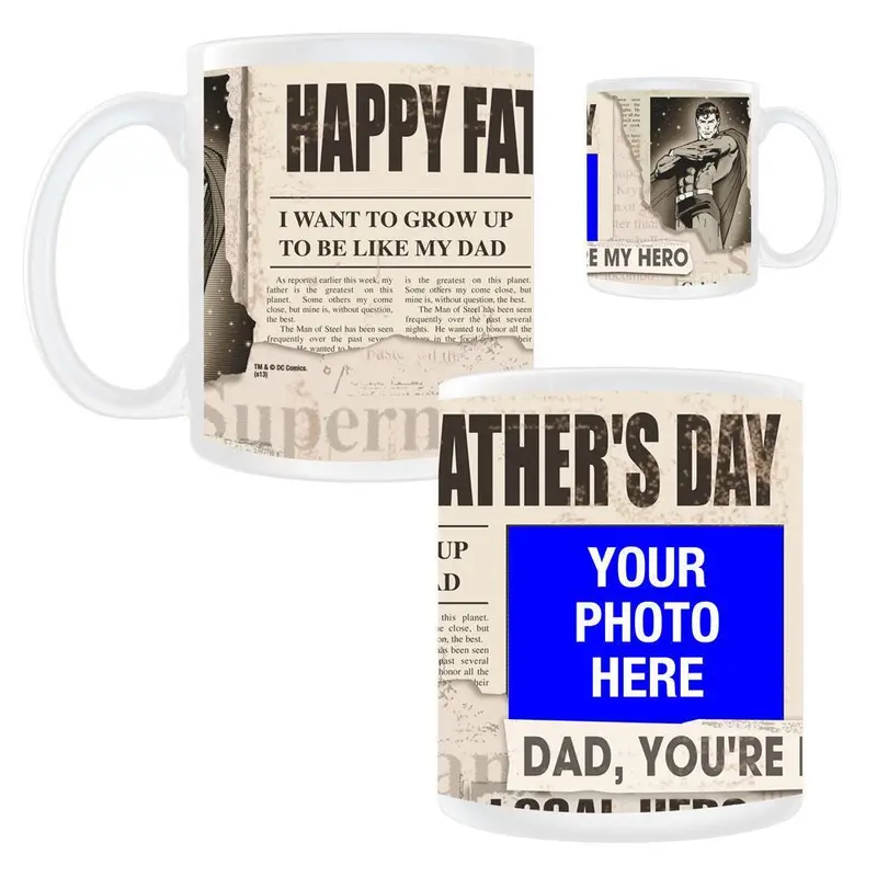 Superman Happy Father's Day Personalized Mug 1