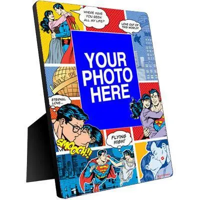 Superman & Lois Lane Personalized Photo Panel 1