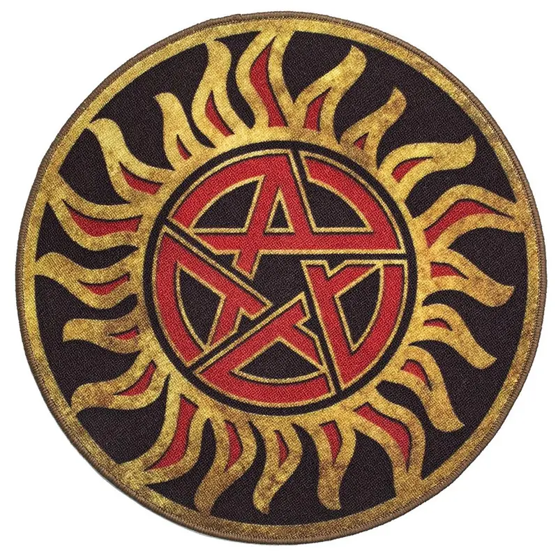 Supernatural Anti-Possession Symbol Doormat 1