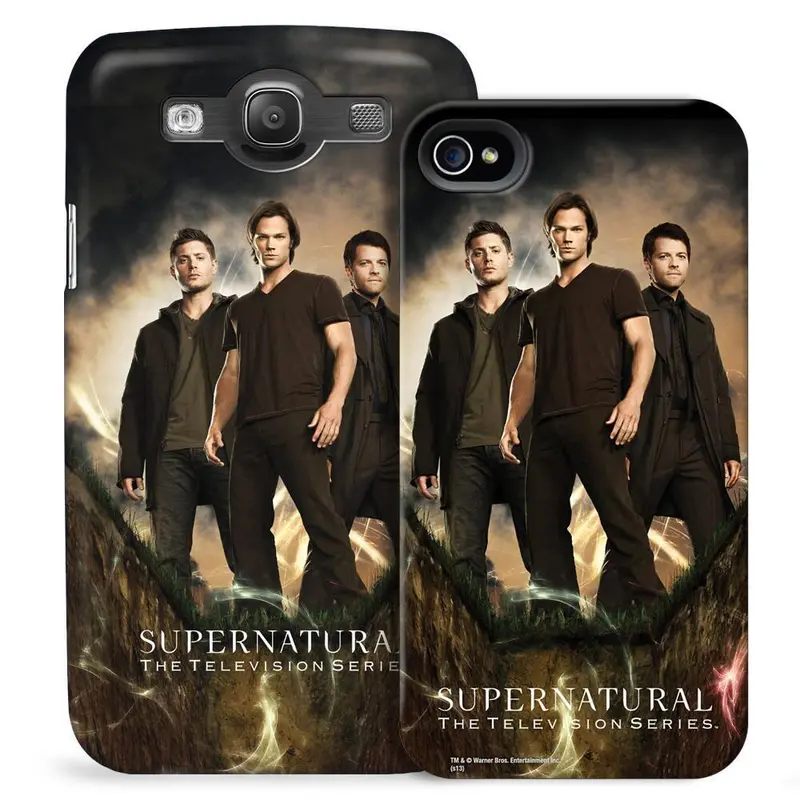 Supernatural Dean, Sam & Castiel Phone Case 1