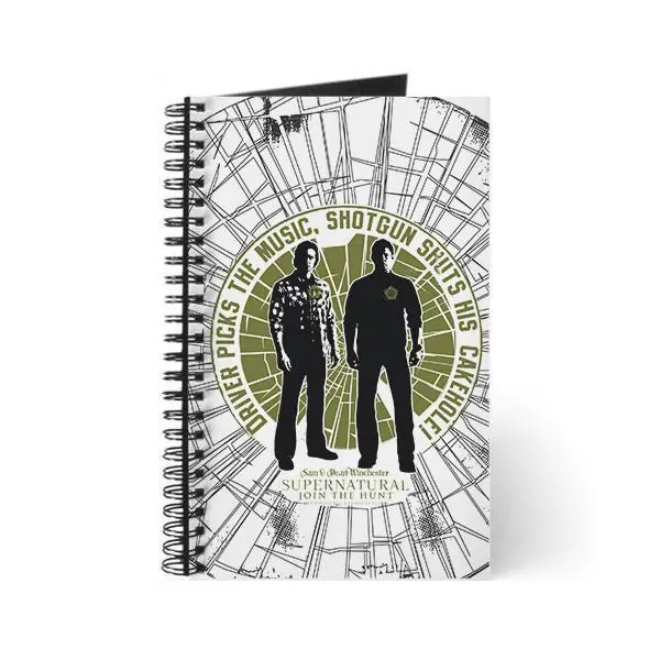 Supernatural Driver/Shotgun Notebook 1