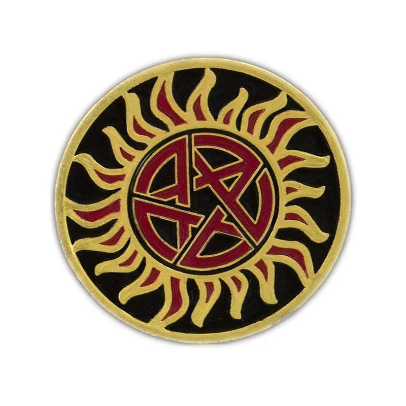 Supernatural The Essential Hunter's Challenge Coin 1