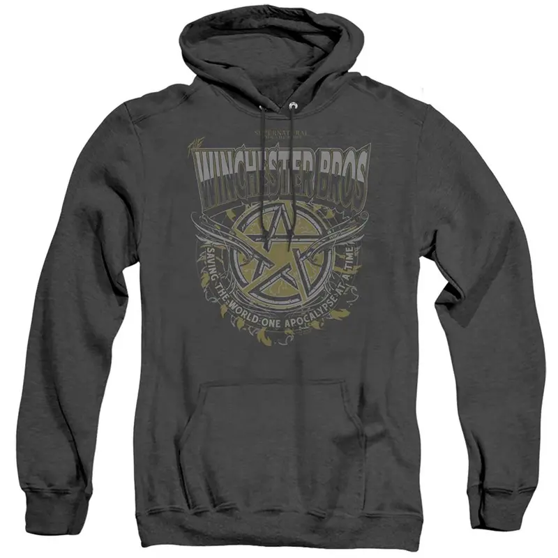 Supernatural Winchester Bros Heather Hoodie 1