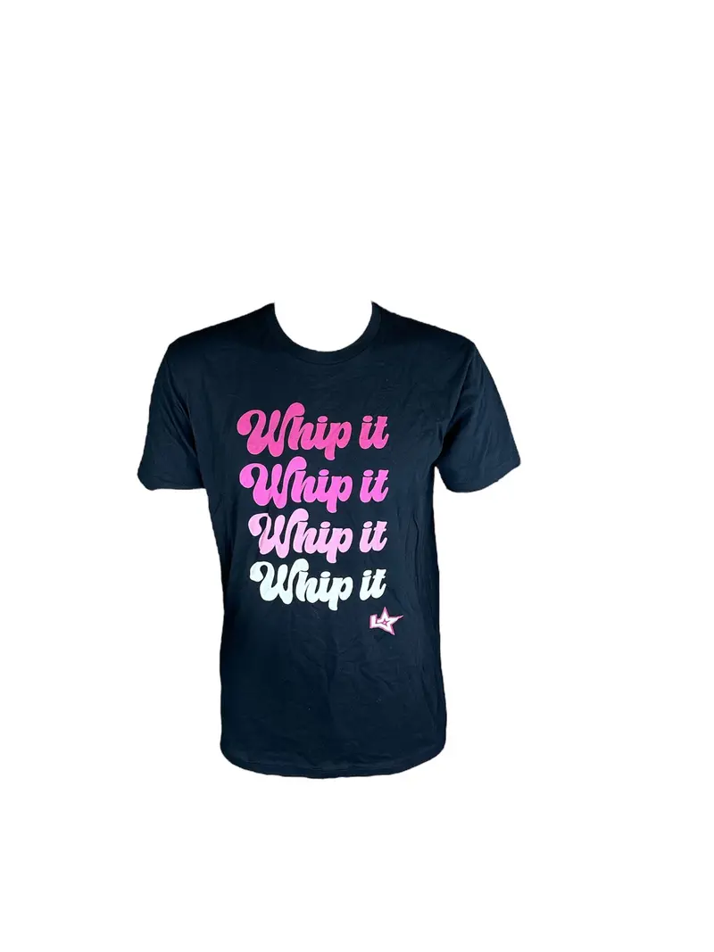 T-Shirt Labeda Whip It - Black Multi 1