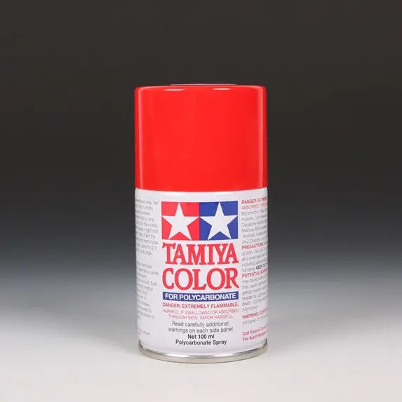 Tamiya: Ps-34 Bright Red Spray Paint 100Ml 1