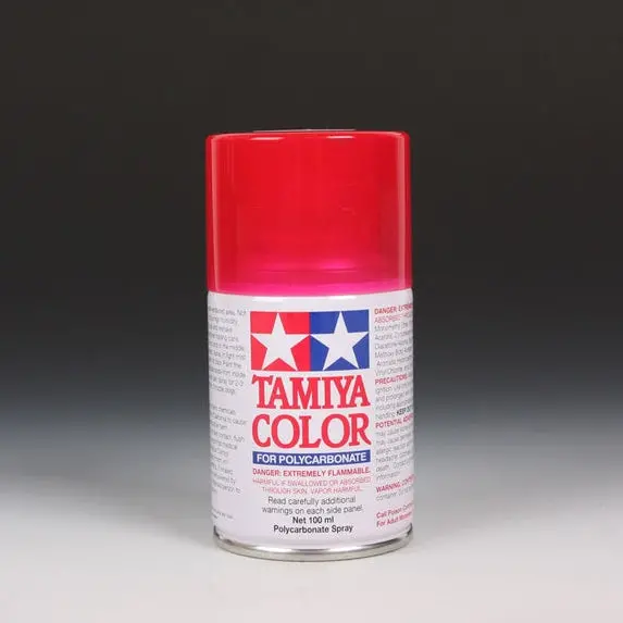 Tamiya: Ps‑37 Transparent Red Spray Paint 100Ml 1