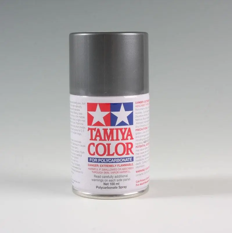 Tamiya: Ps-63 Bright Gun Metal Spray Paint 100Ml 1