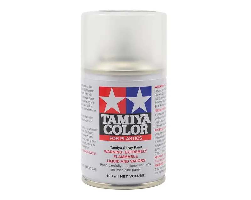 Tamiya: Ts-80 Flat Clear Spray Paint 100Ml 1