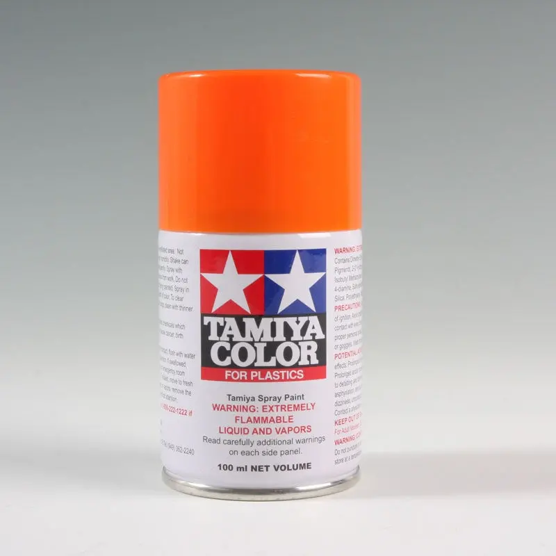 Tamiya: Ts-98 Pure Orange Spray Paint 100Ml 1
