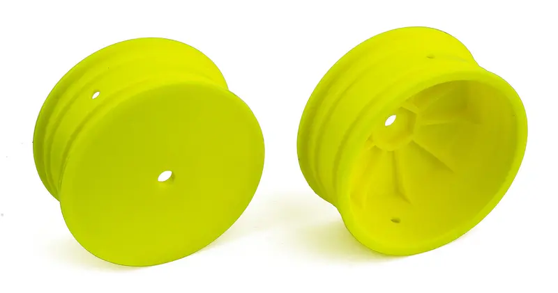 Team Associated - 1/10 4Wd Buggy Front 2.2" Wheels,12Mm Hex (Yellow) 1