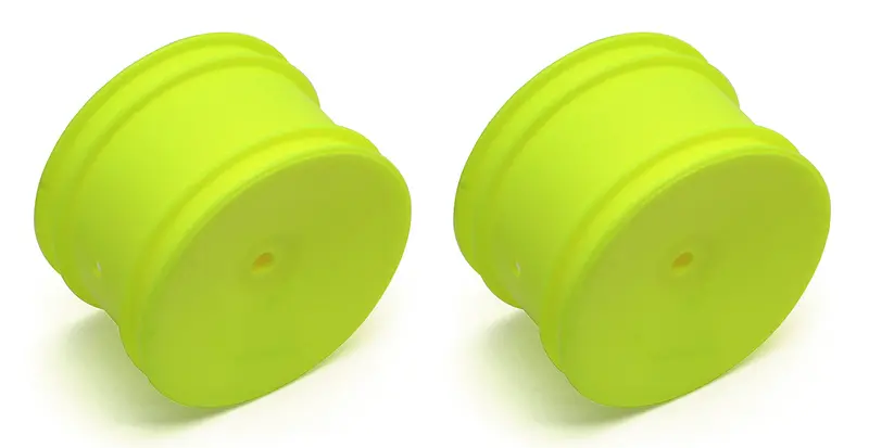 Team Associated 12Mm Hex 2.2" Rear Buggy Hex Wheels B6/B64 Yellow  - 9696 1