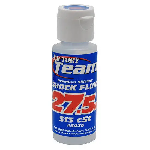 Team Associated 27.5Wt Silicone Shock Oil 2Oz - 313 Cst - 5426 1