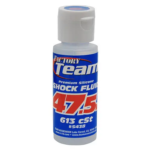 Team Associated 47.5Wt Silicone Shock Oil 2Oz - 613 Cst - 5438 1