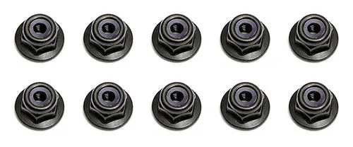 Team Associated M3 Flanged Locknut (10) - 25612 1