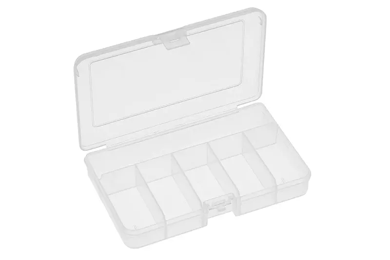 Team Corally: (3) Medium Parts Boxes 165X112x31mm 1