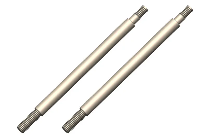 Team Corally - 55Mm Steel Front Shock Shaft - Python Or Radix 1