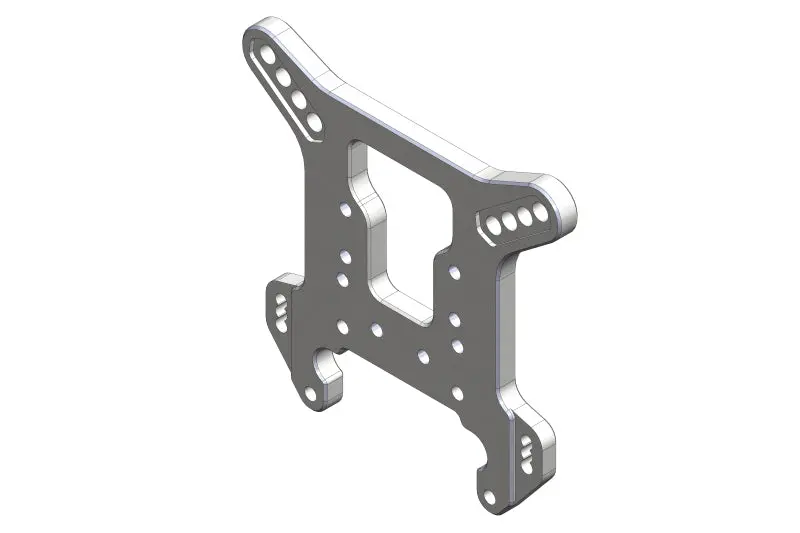 Team Corally - 5Mm Aluminum Rear Shock Tower - Python Or Radix 1