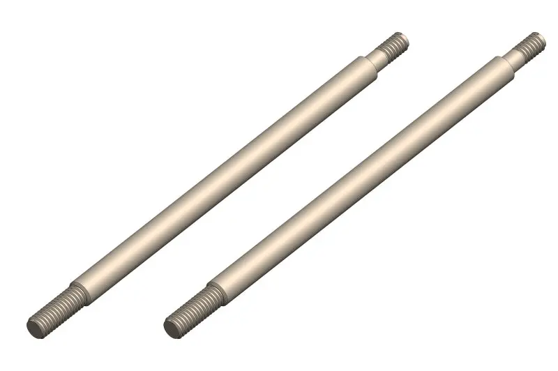 Team Corally - 66Mm Steel Rear Shock Shaft - Dementor, Kronos, Python, Radix Or Shogun 1