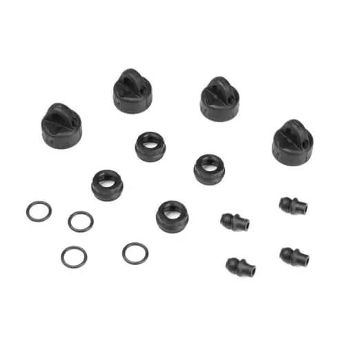 Tekno - Tkr6712 - Shock/Cartridge Cap & Bushing Set 1