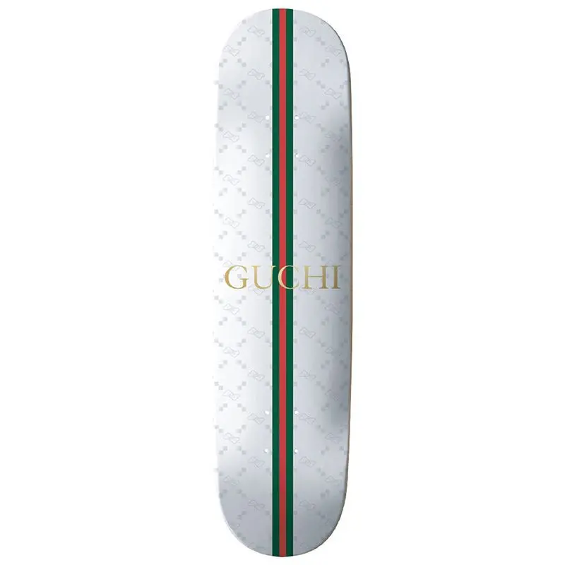 Thank You Danny Hamaguchi Guchi Skateboard Deck White 8.25 1
