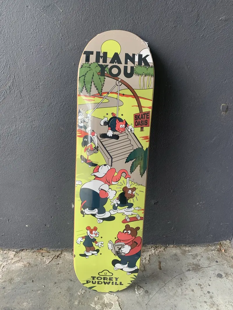 Thank You Torey Pudwill Skate Oasis 1