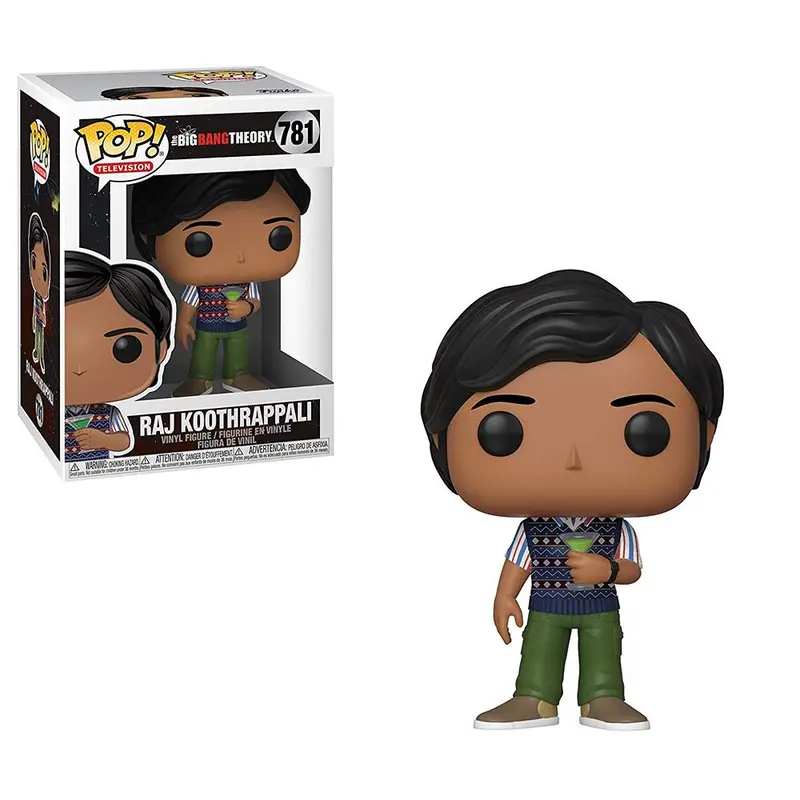 The Bang Theory Raj Koothrappali Funko Pop! Vinyl Figure 1