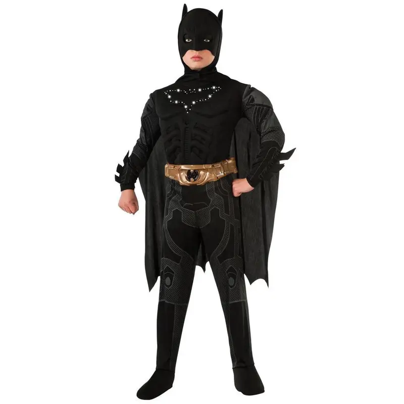 The Dark Knight Rises Batman Light-Up Muscle Chest Child Costume 1