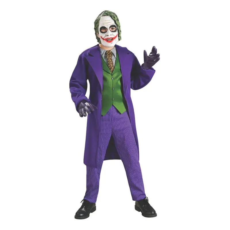 The Dark Knight Trilogy The Joker Kids Deluxe Costume 1