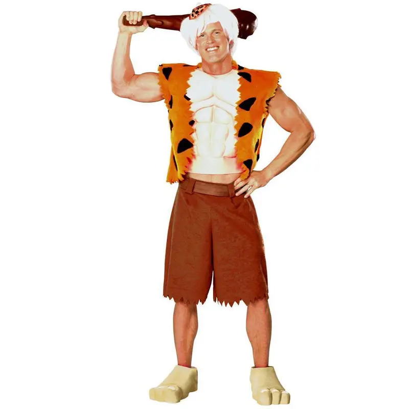 The Flintstones Bamm-Bamm Deluxe Muscle Chest Adult Costume 1
