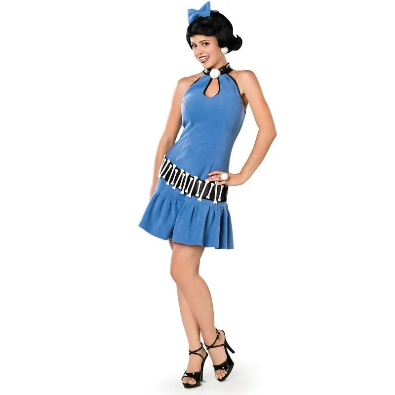 The Flintstones Betty Rubble Adult Plus Size Costume 1