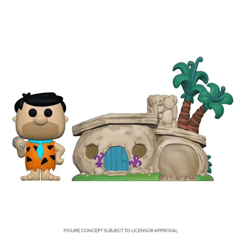 The Flintstones - Flintstone's Home Pop! Town Vinyl Figures 1