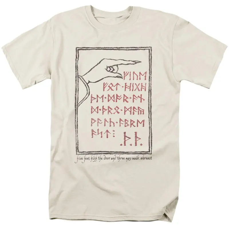 The Hobbit: An Unexpected Journey Back Door T-Shirt 1