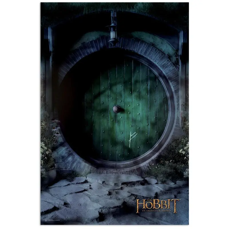 The Hobbit: An Unexpected Journey Bilbo Baggins Doorâ Poster 1