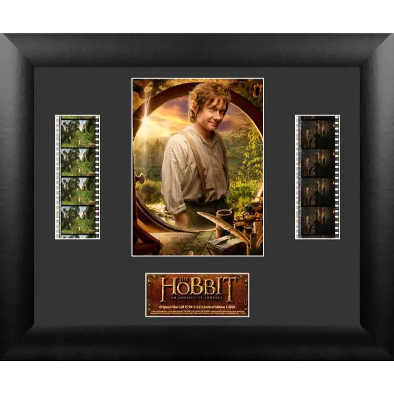 The Hobbit: An Unexpected Journey Bilbo Baggins Double Film Strip Montage 1