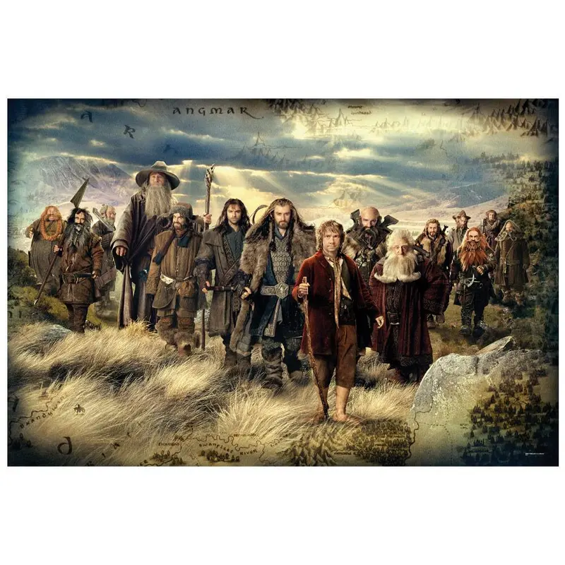The Hobbit: An Unexpected Journey Cast Poster 1