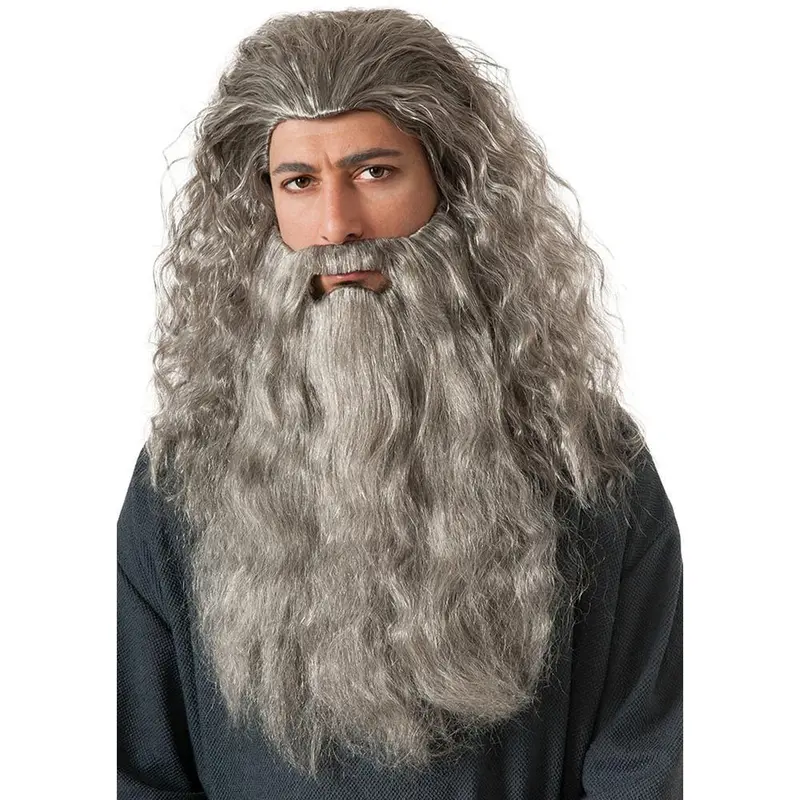 The Hobbit: An Unexpected Journey Gandalf&Trade; Wig And Beard Costume Accessory 1