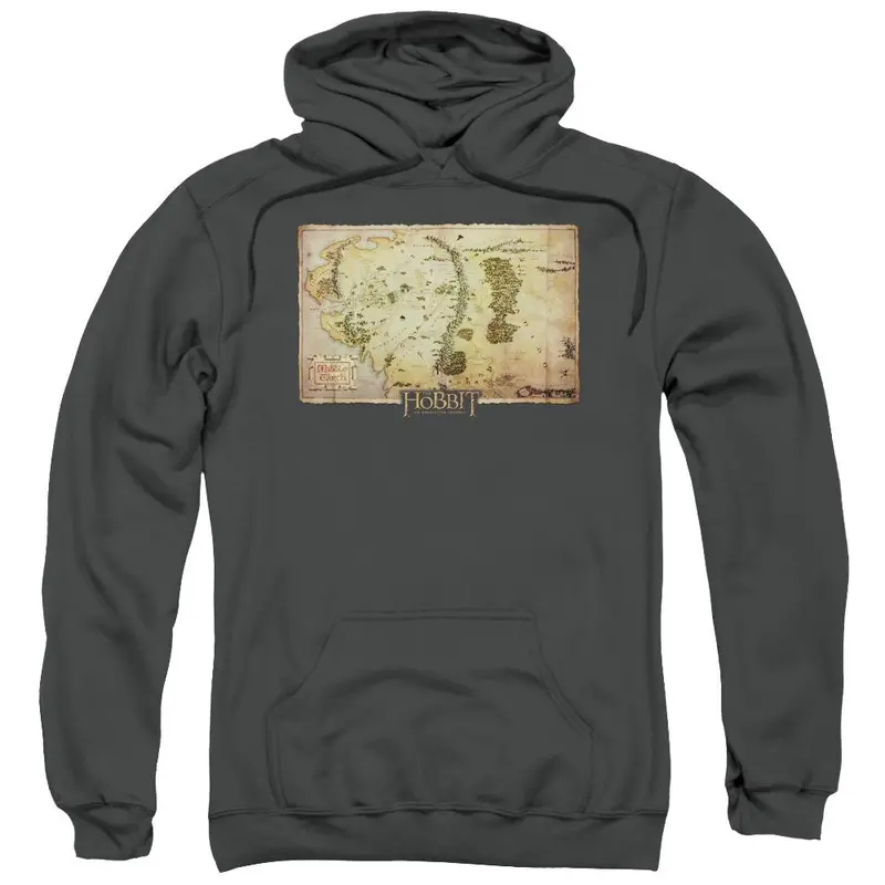 The Hobbit: An Unexpected Journey Middle-Earth Map Hoodie 1