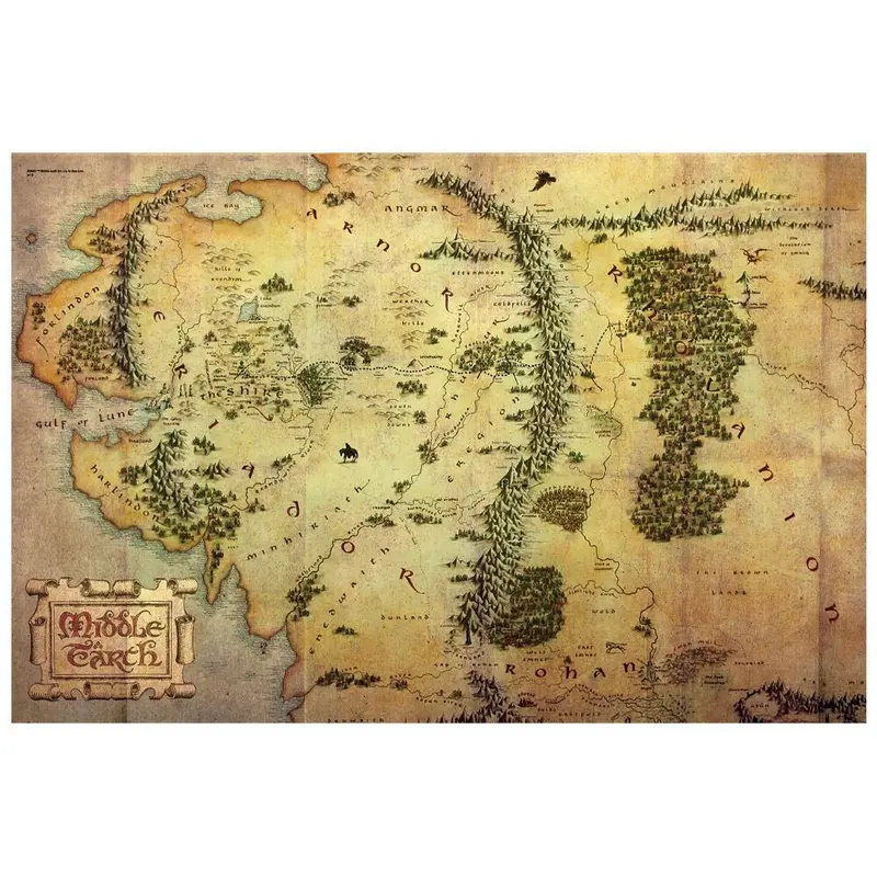 The Hobbit: An Unexpected Journey Middle-Earth Poster 1
