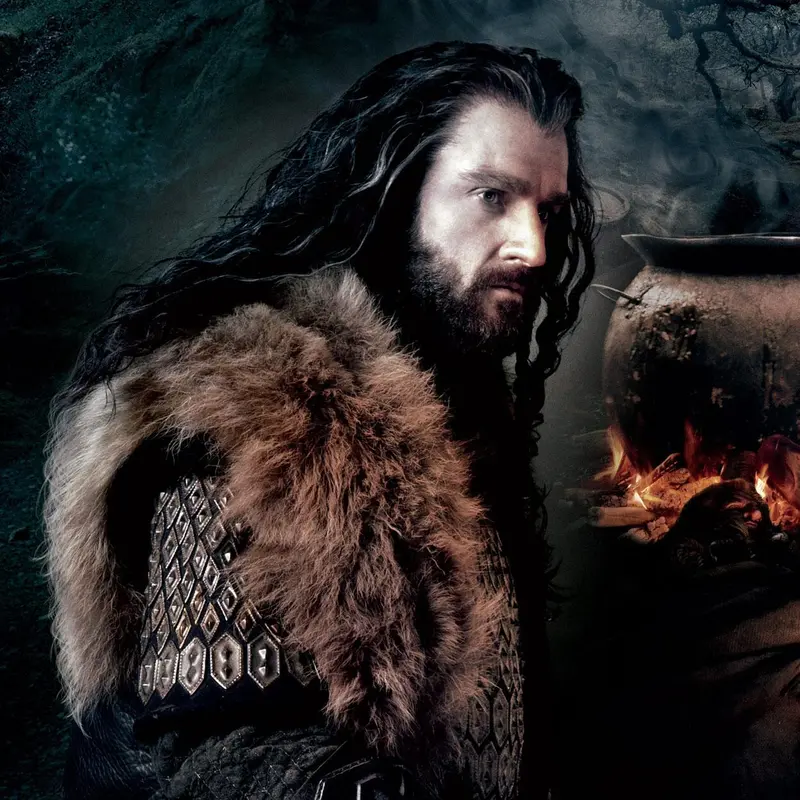 The Hobbit: An Unexpected Journey Poster -- Thorin Oakenshield, Bilbo, And Dwarves Collage 1
