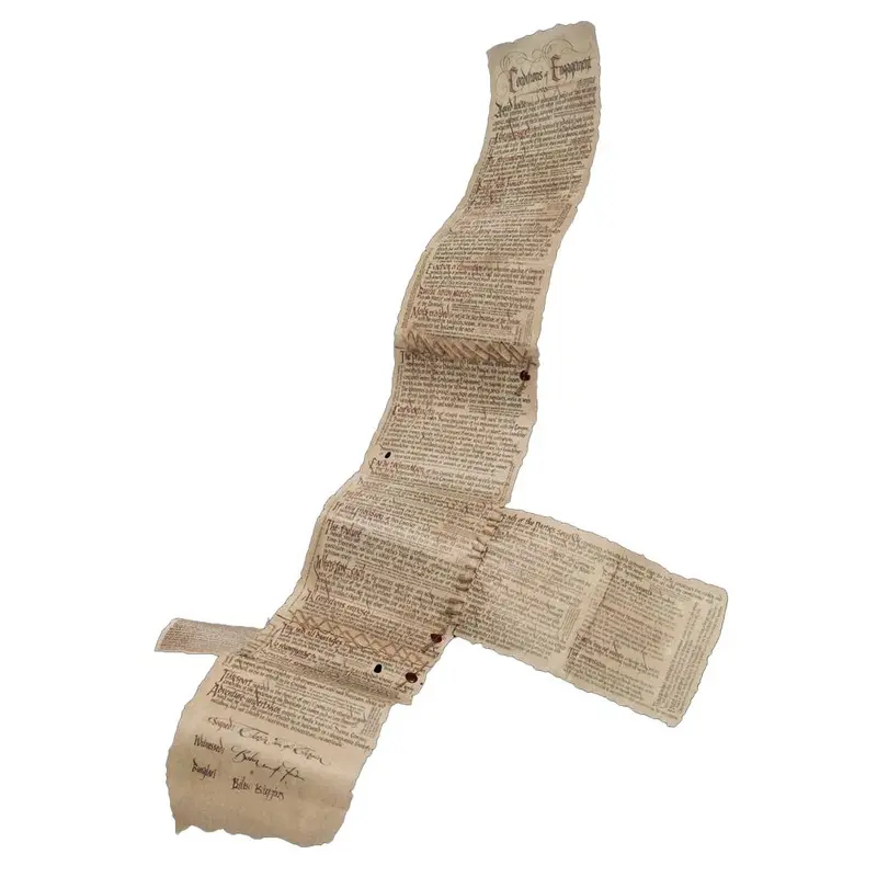 The Hobbit: An Unexpected Journey The Burglar Contract Of Bilbo Baggins 3/4 Scale Replica 1