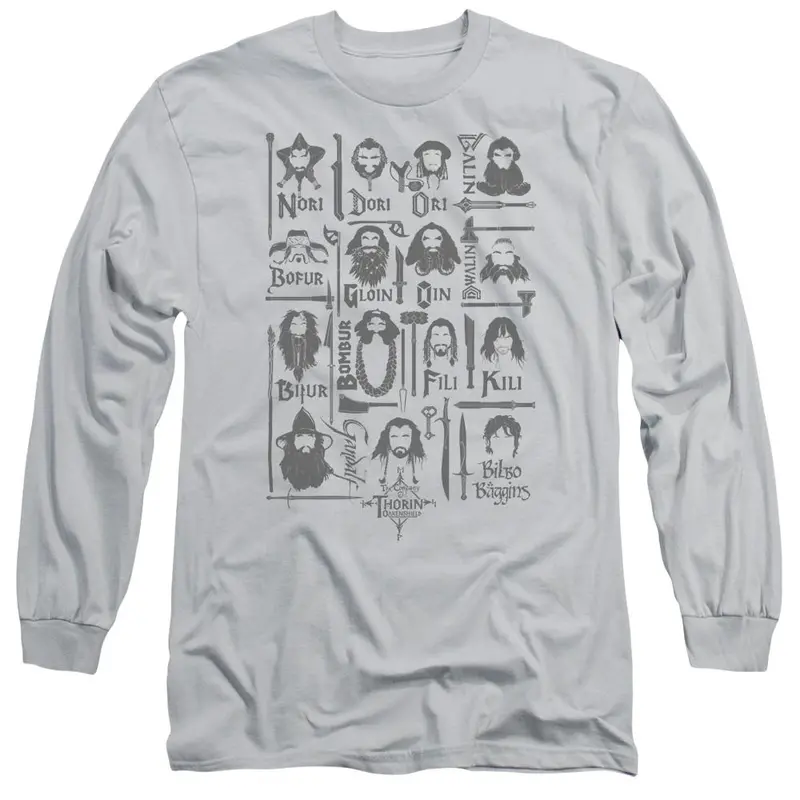 The Hobbit: An Unexpected Journey The Company Long-Sleeve T-Shirt 1