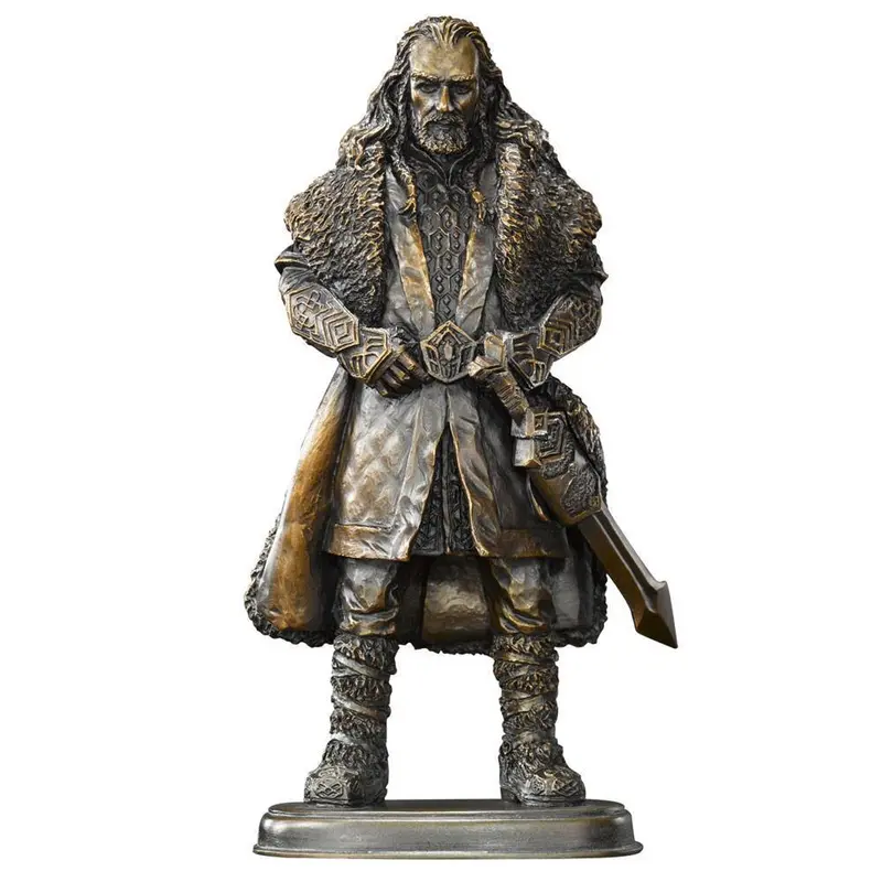 The Hobbit: An Unexpected Journey Thorin Oakenshield Bronze Sculpture By The Noble Collection 1