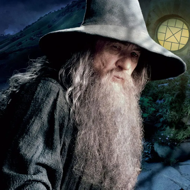 The Hobbit: An Unexpected Panoramic Poster -- Gandalf&Trade; Outside Bilbo's Door 1