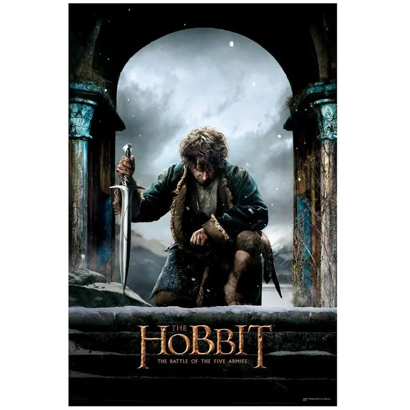 The Hobbit: The Battle Of The Five Armies Bilbo Theatrical Poster 1