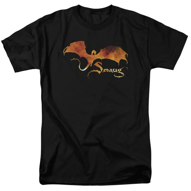 The Hobbit: The Battle Of The Five Armies Smaug On Fire T-Shirt 1