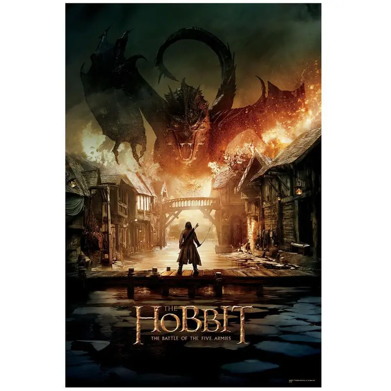The Hobbit: The Battle Of The Five Armies Smaug Theatrical Poster 1